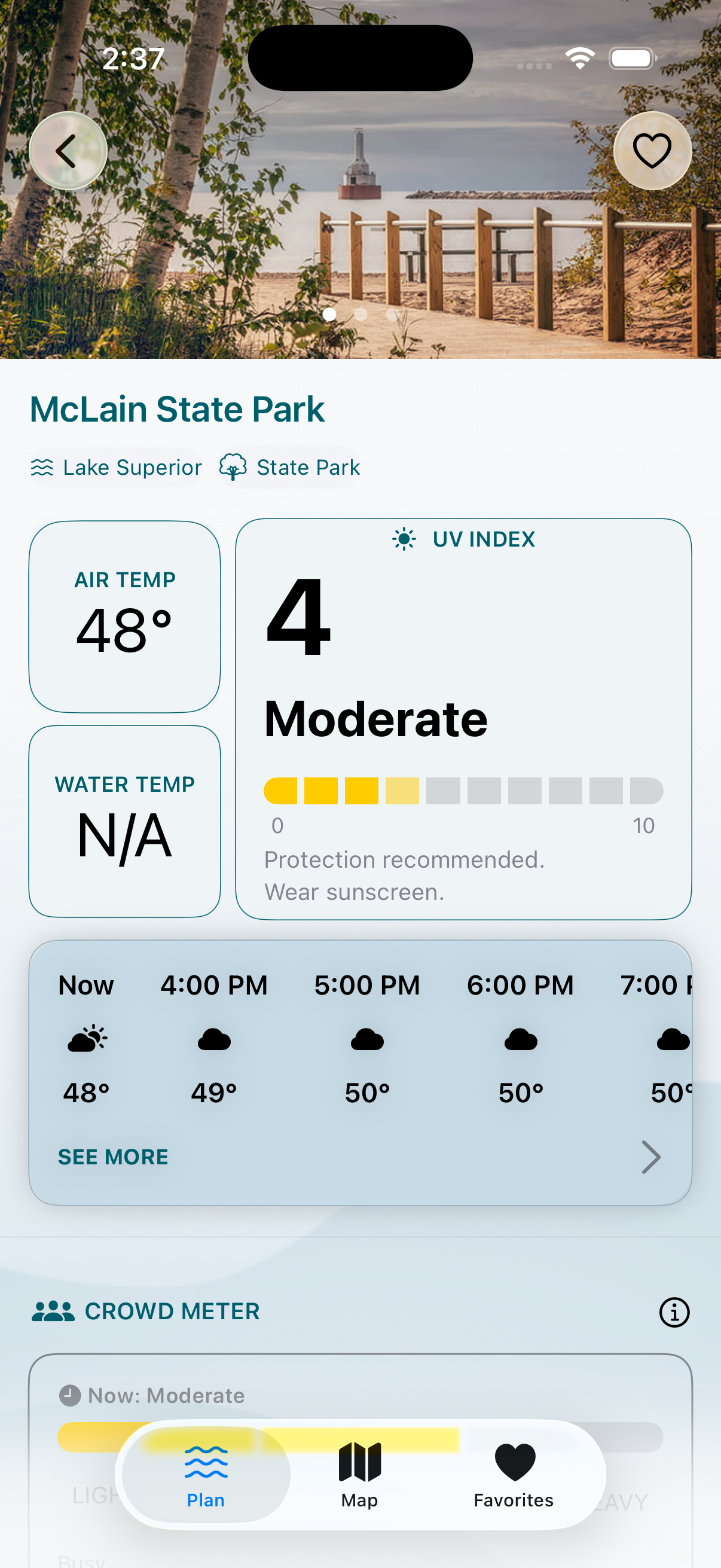 CoastCast beach detail — McLain State Park