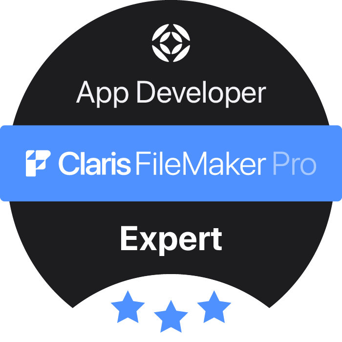 App Developer for Claris FileMaker Pro Expert badge