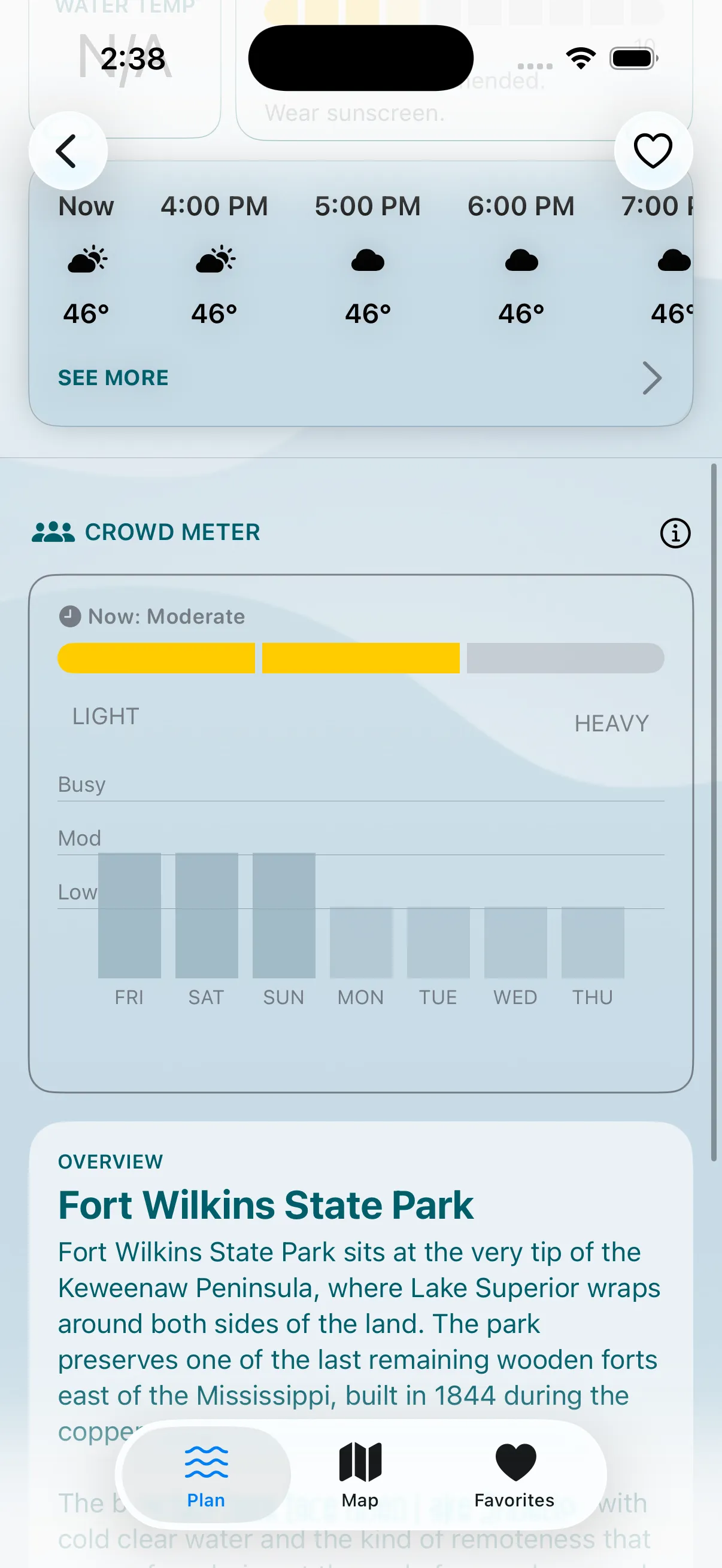 CoastCast crowd meter