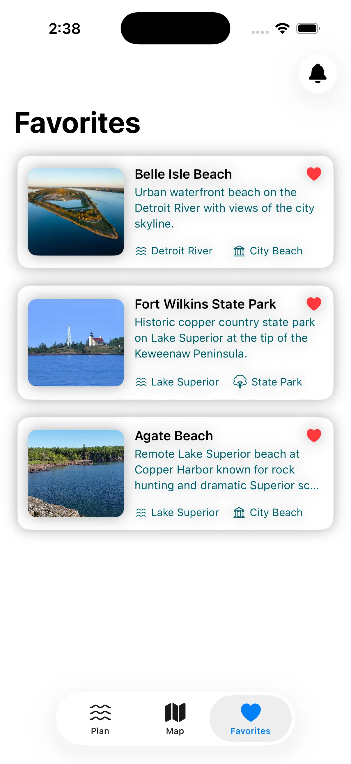 CoastCast favorites