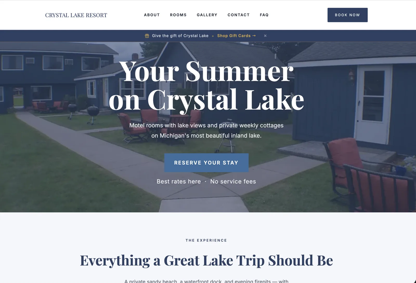 Crystal Lake Resort