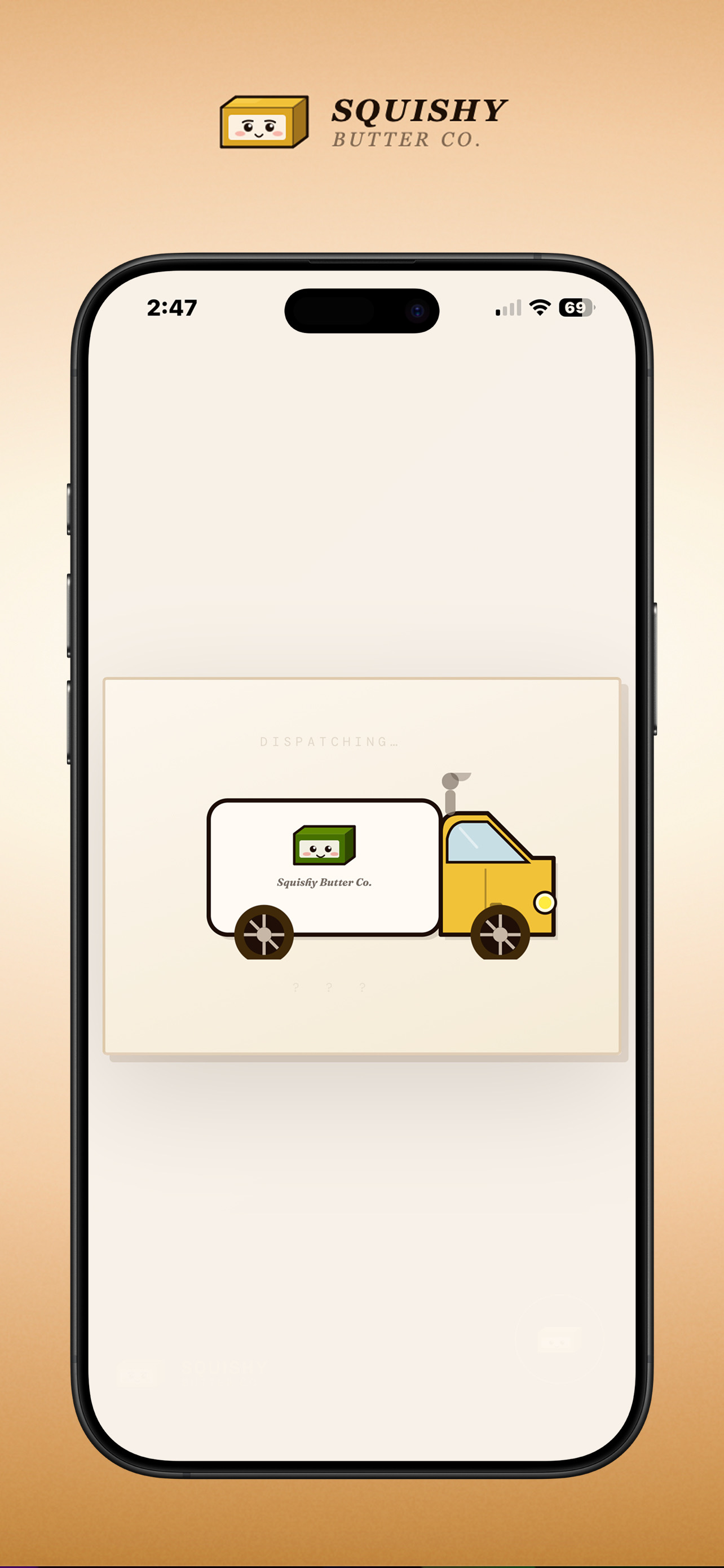 Dairy Delivery truck animation en route